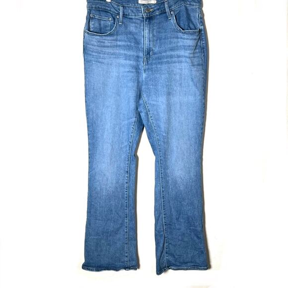 Levi's 725 light wash high-rise boot cut jeans size 32 B92 - Picture 1 of 5